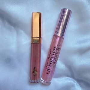 Charlotte Tilbury lip luster & Too faced lip injection